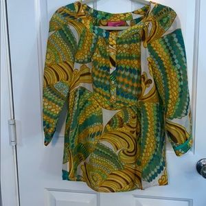 Beautiful Trina Turk for Banana Republic shirt